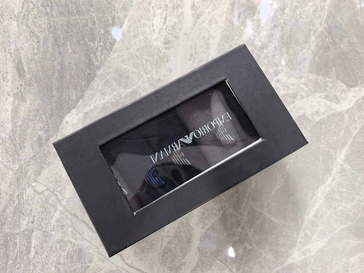 Emporio Armani Modal Blend Crew Socks - 5-Pair Set