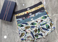 Tommy Hilfiger Patterned Panels And Logo Waistbands Men's Boxer Briefs - 3-Piece Box