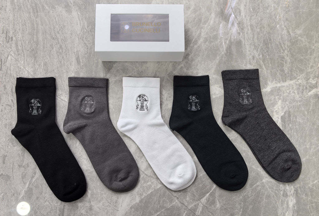 BC Business Mid-Calf Socks - 5-Pair Box