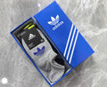 Adidas Cotton Multicolour Trefoil Motifs No-Show Socks