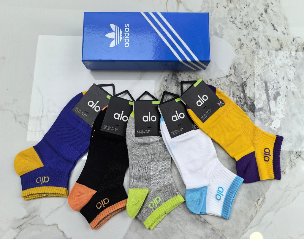 Unbranded Cotton No-Show Socks - 5-Pair Set