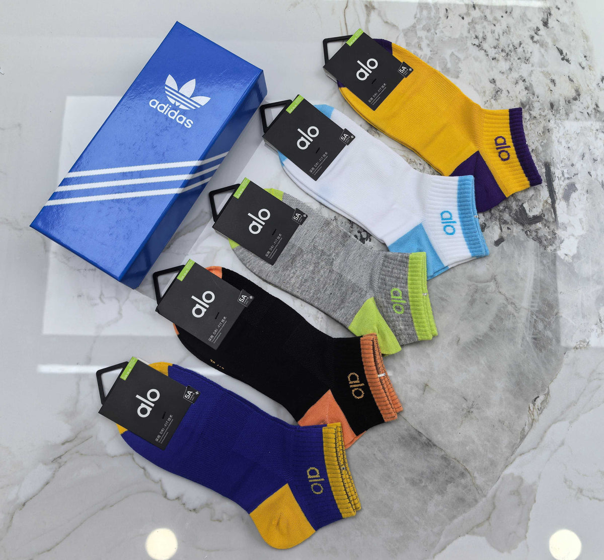 Unbranded Cotton No-Show Socks - 5-Pair Set