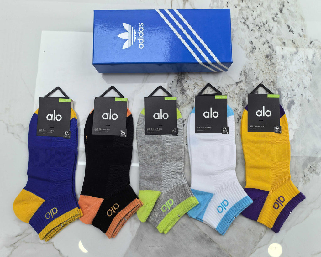 Unbranded Cotton No-Show Socks - 5-Pair Set