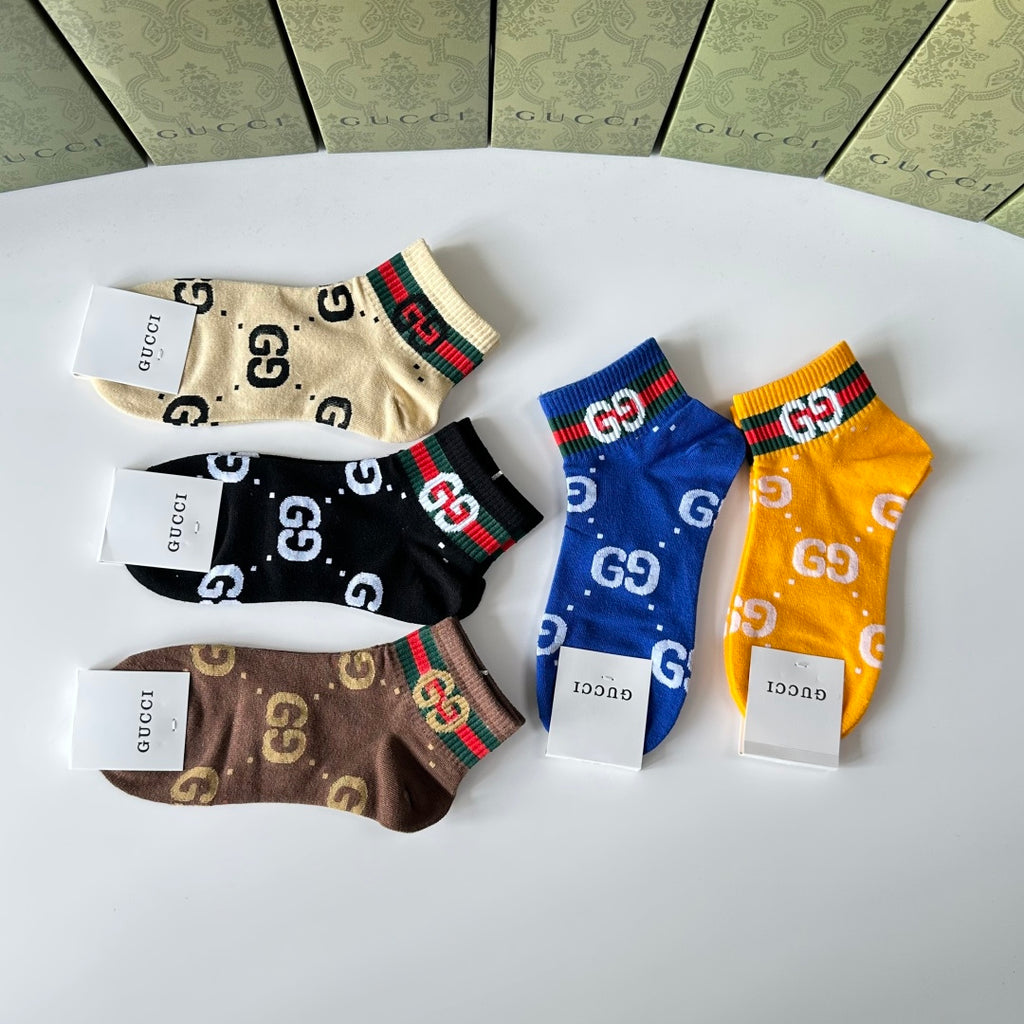 Gucci Short Socks - 5-Pair Pack