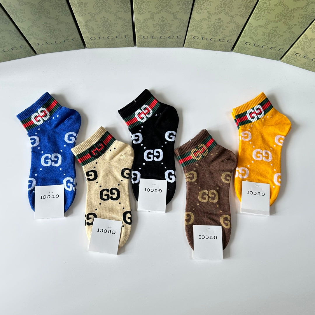 Gucci Short Socks - 5-Pair Pack