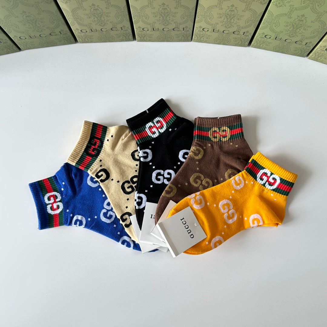 Gucci Short Socks - 5-Pair Pack