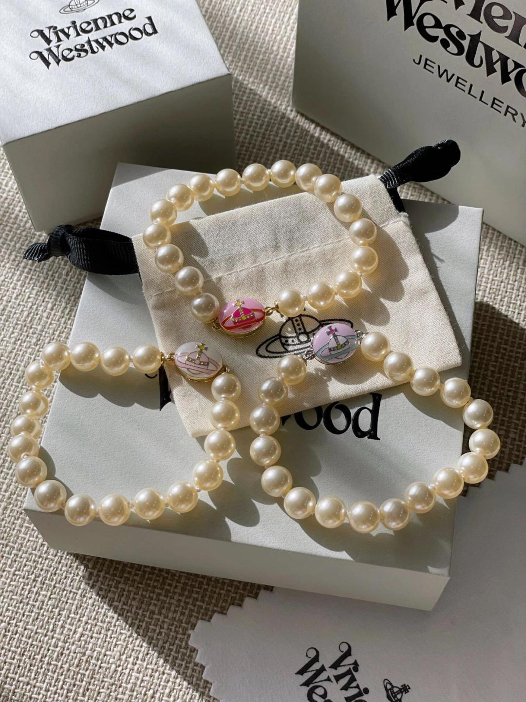 Orb Bracelet in Polished Metal-Tone – Pearl Detail – Design 003 main product view