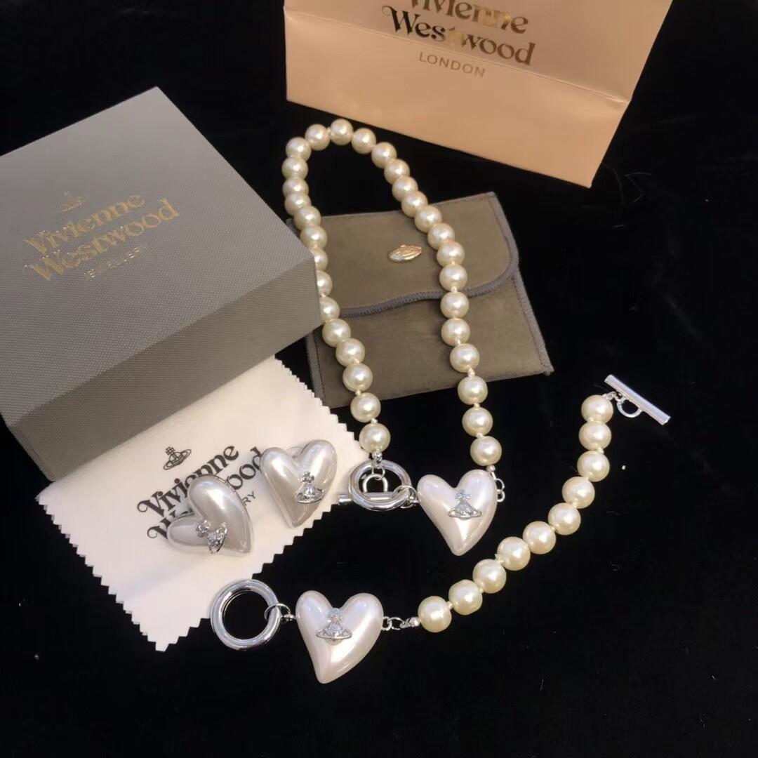 Orb Bracelet in Polished Metal-Tone – Pearl Detail – Design 004 styled product view