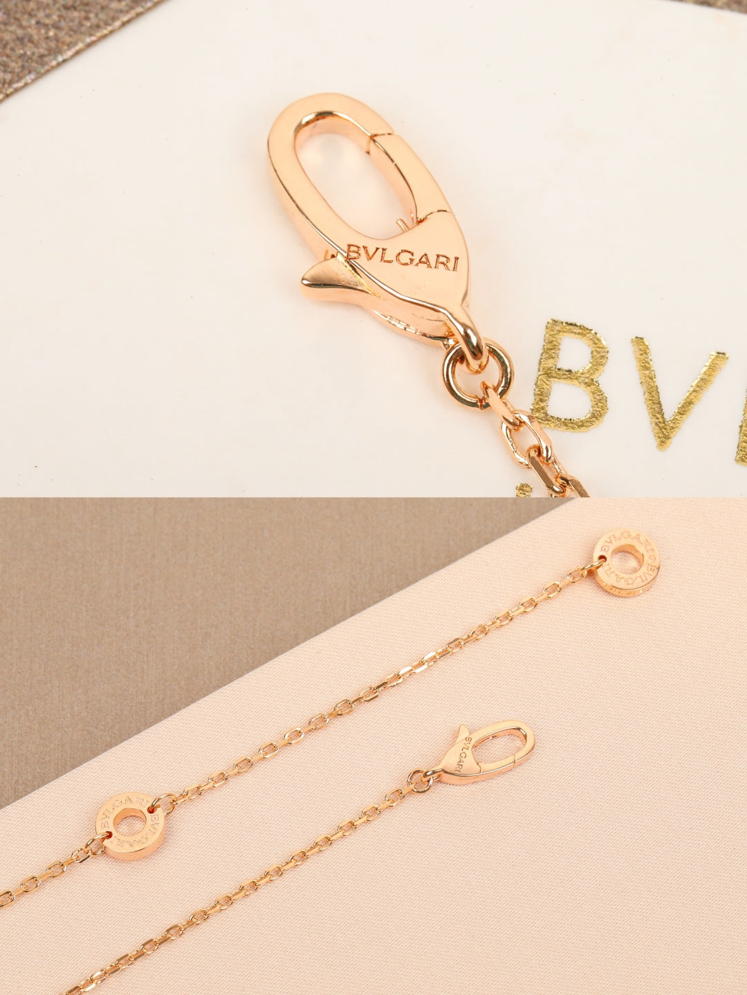 Fan Pendant Necklace in Rose-Gold-Tone main product view
