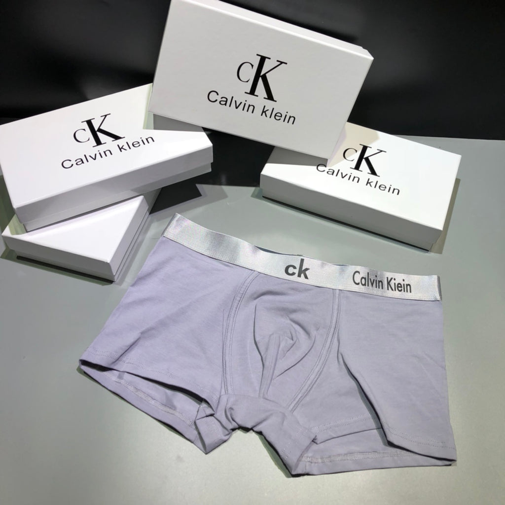 Calvin Klein Cotton Men's Boxer Briefs - 3-Piece Box