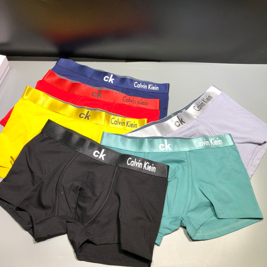 Calvin Klein Cotton Men's Boxer Briefs - 3-Piece Box