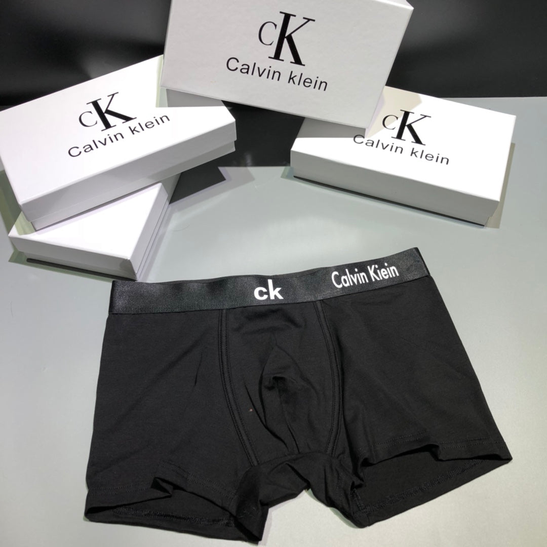 Calvin Klein Cotton Men's Boxer Briefs - 3-Piece Box