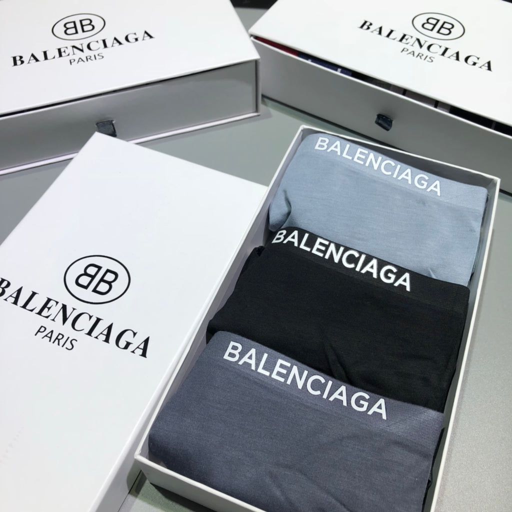 Balenciaga Modal Short Socks - 3-Pair Pack