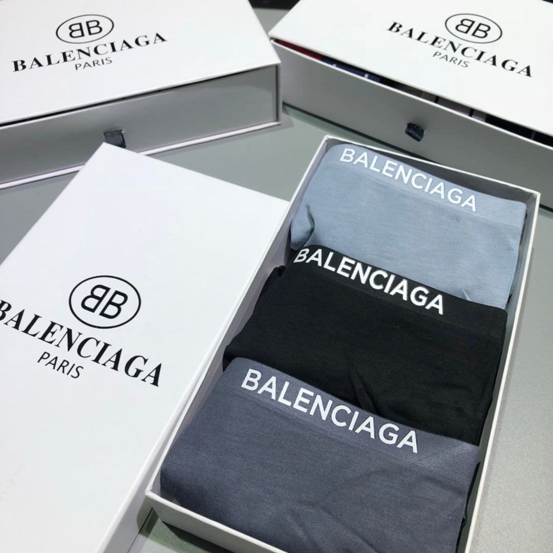 Balenciaga Modal Short Socks - 3-Pair Pack