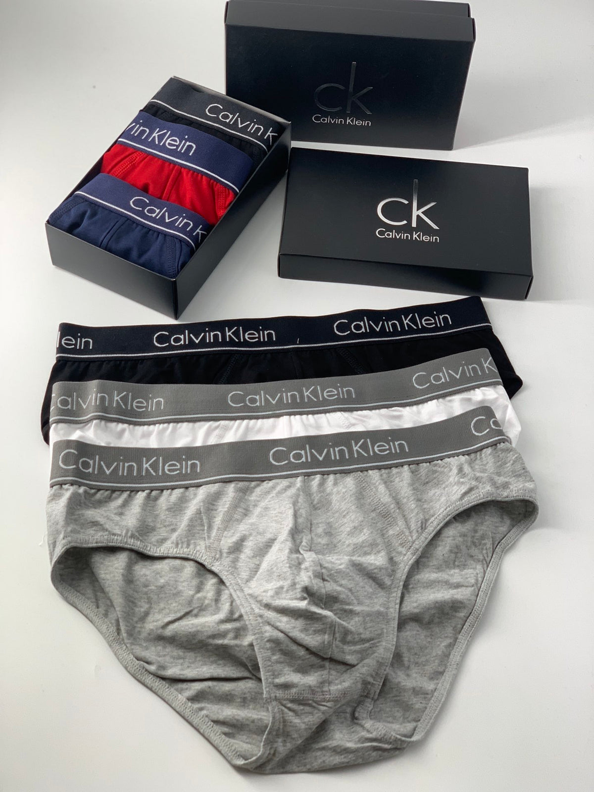 Calvin Klein Cotton Men's Briefs - 3-Piece Box
