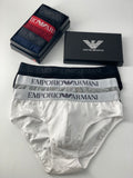 Emporio Armani Logo-Waistband Men's Briefs