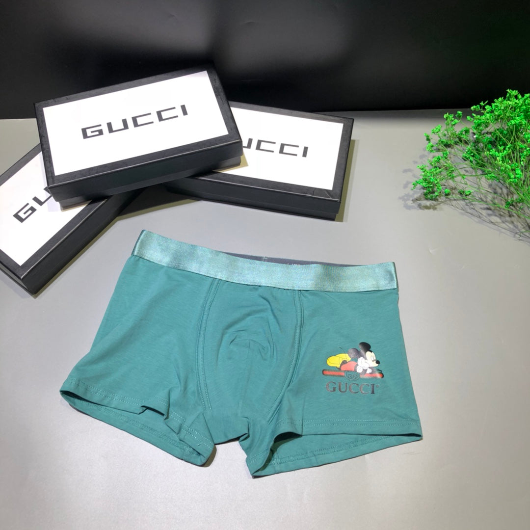 Gucci Cotton Men's Boxer Briefs - 3-Piece Box