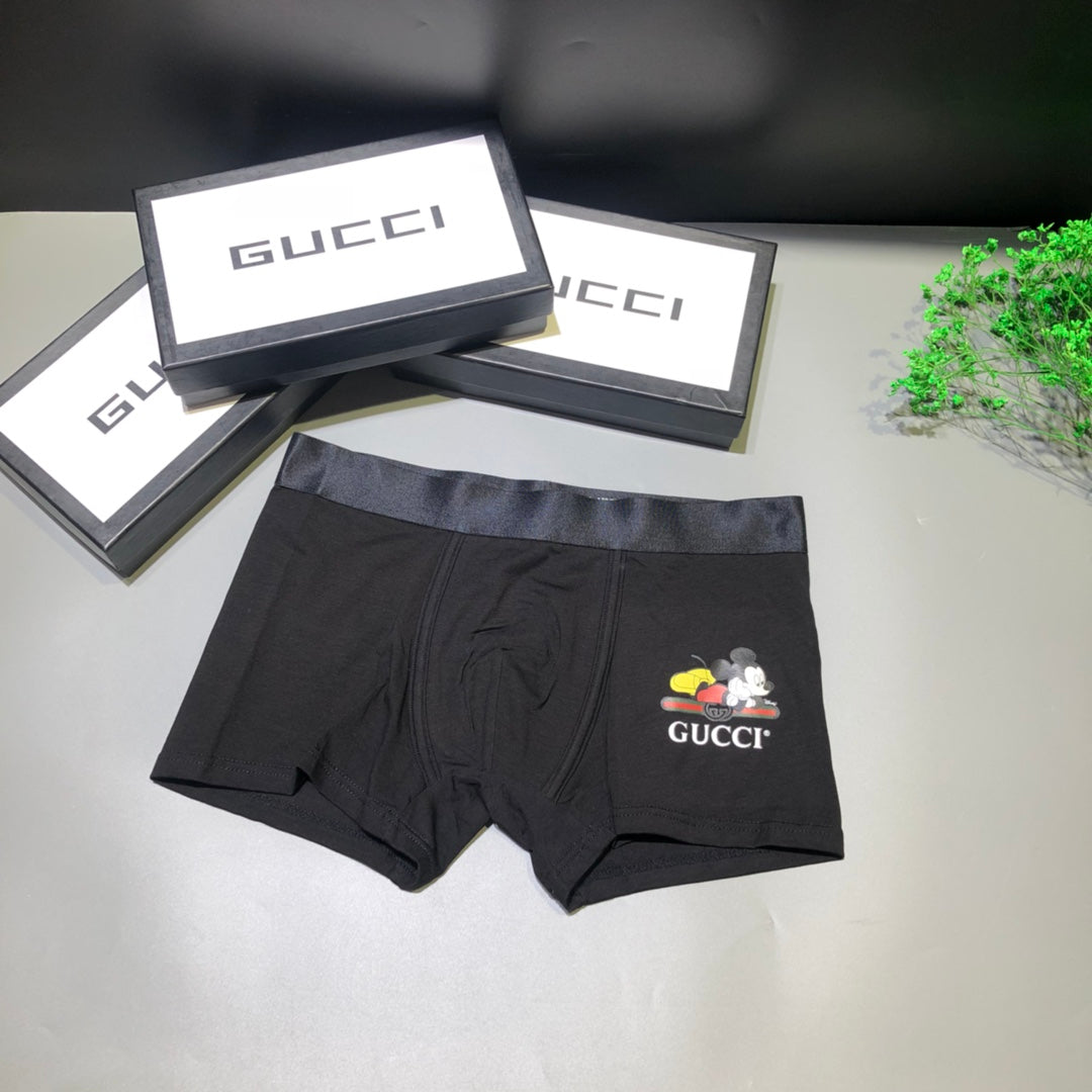 Gucci Cotton Men's Boxer Briefs - 3-Piece Box