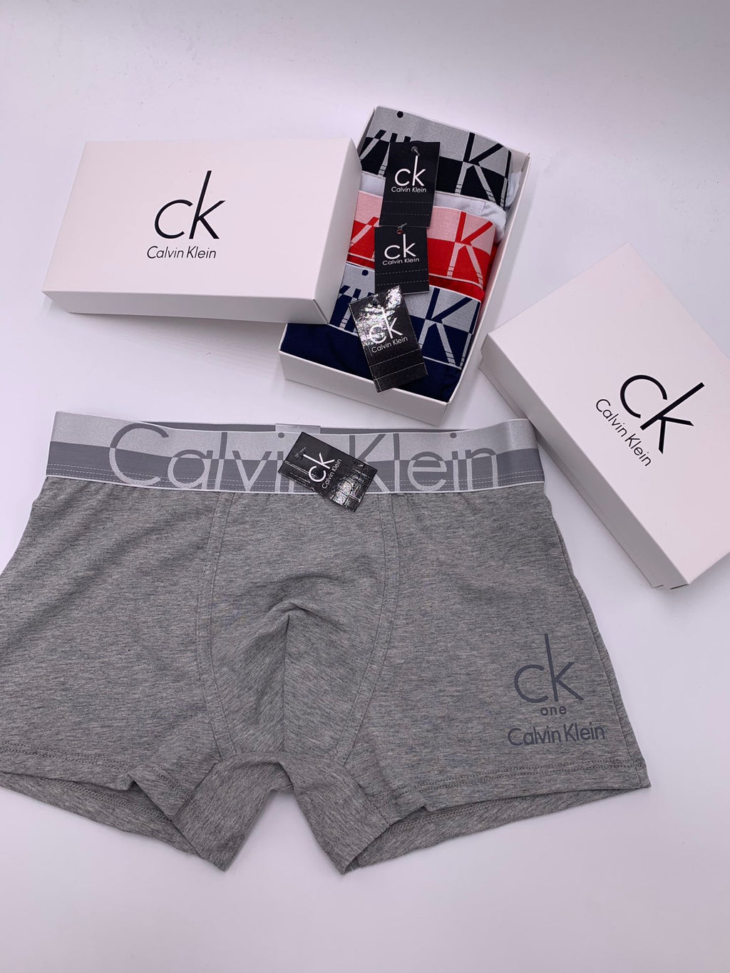 Calvin Klein Cotton Men's Boxer Briefs - 3-Piece Box