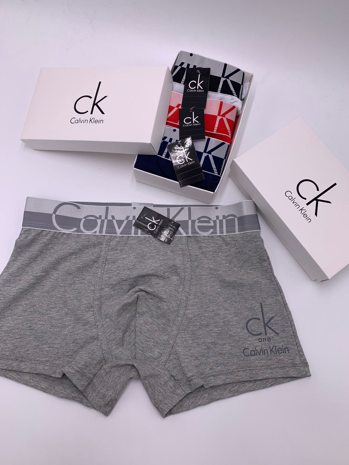 Calvin Klein Cotton Men's Boxer Briefs - 3-Piece Box