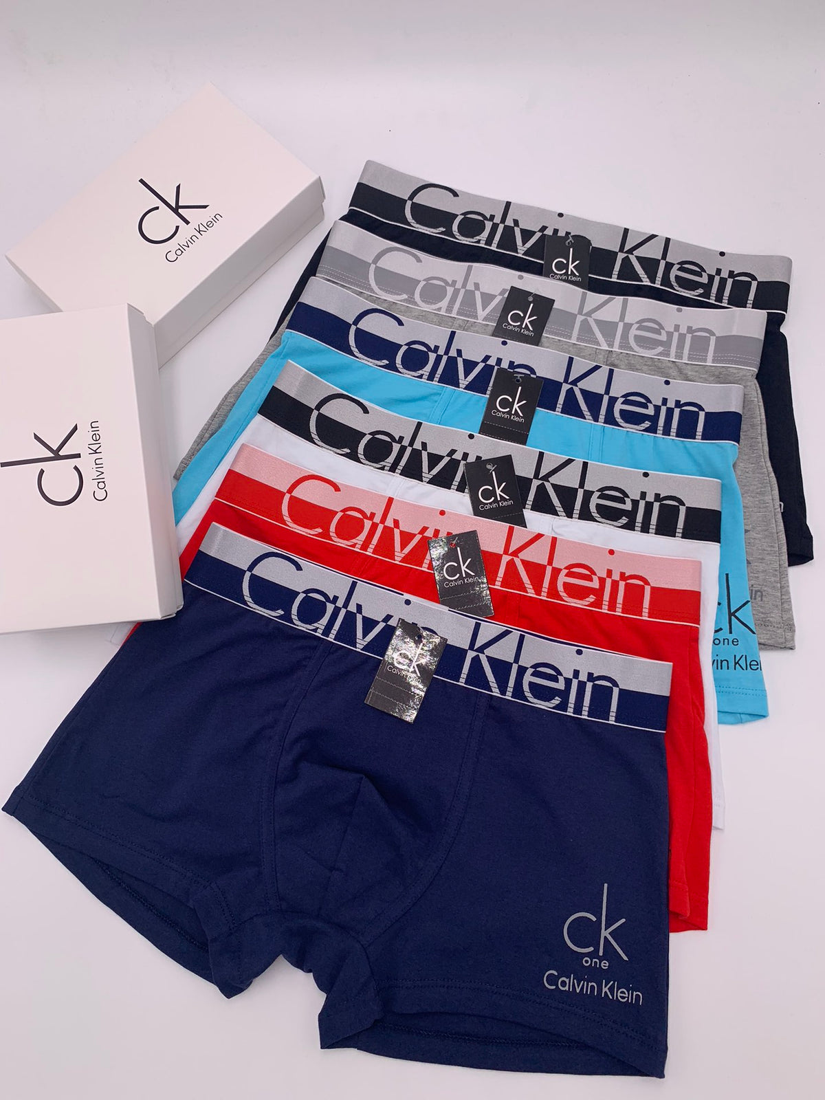 Calvin Klein Cotton Men's Boxer Briefs - 3-Piece Box