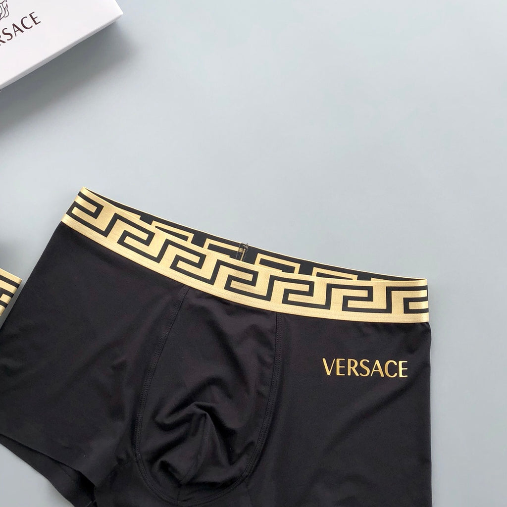 Versace Modal Men's Boxer Briefs - 3-Piece Box