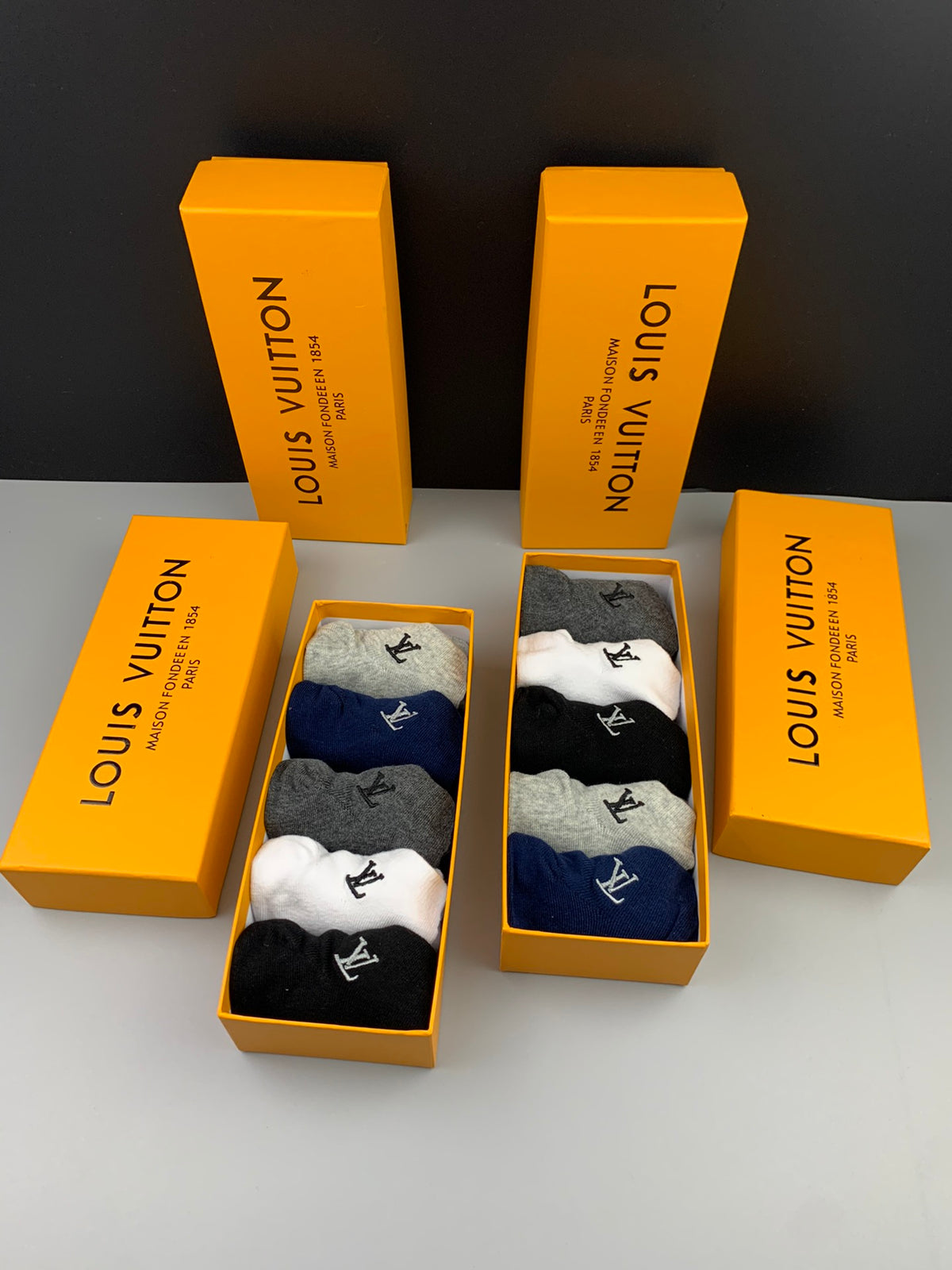 Cotton Short Socks - 5-Pair Pack