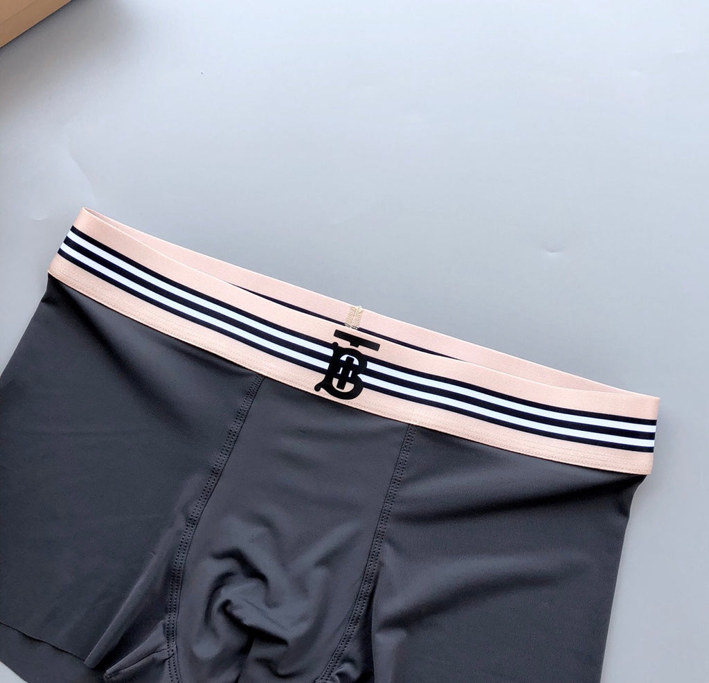 Burberry Striped Waistbands Men's Boxer Briefs - 3-Piece Box