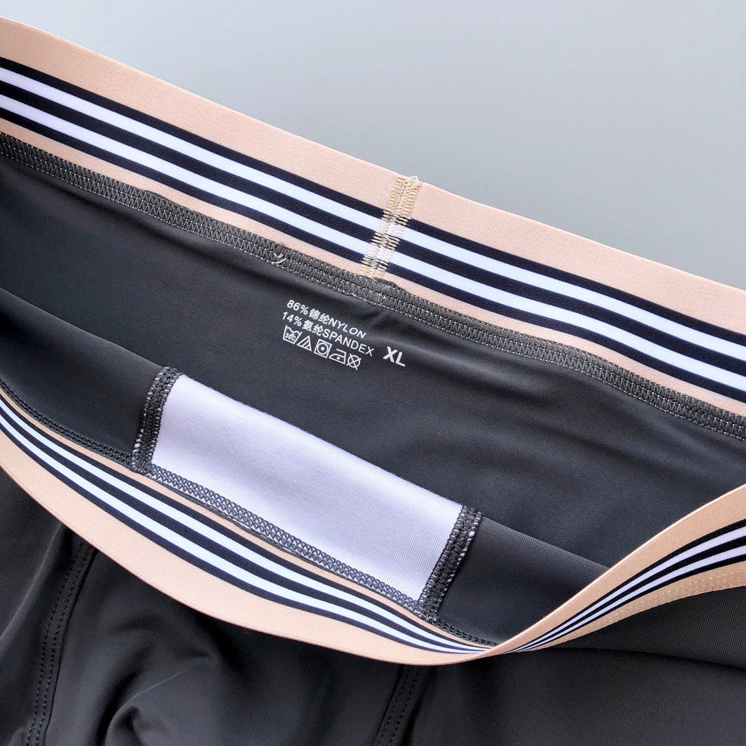 Burberry Striped Waistbands Men's Boxer Briefs - 3-Piece Box