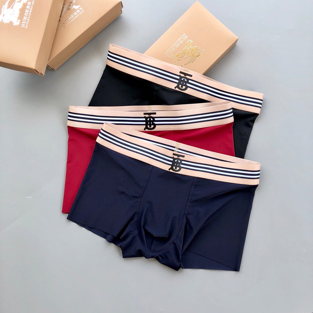 Burberry Striped Waistbands Men's Boxer Briefs
