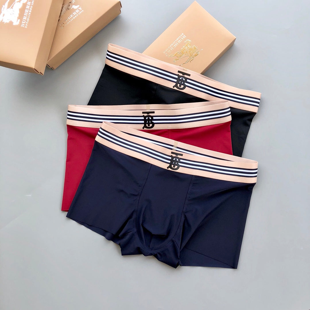 Burberry Striped Waistbands Men's Boxer Briefs
