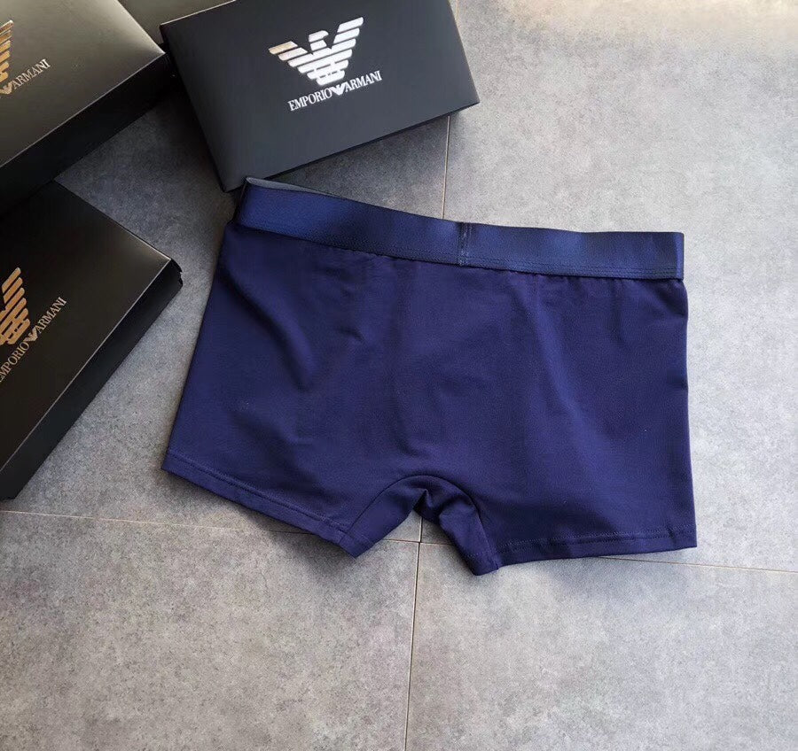 Armani Cotton Men's Boxer Briefs - 3-Piece Box