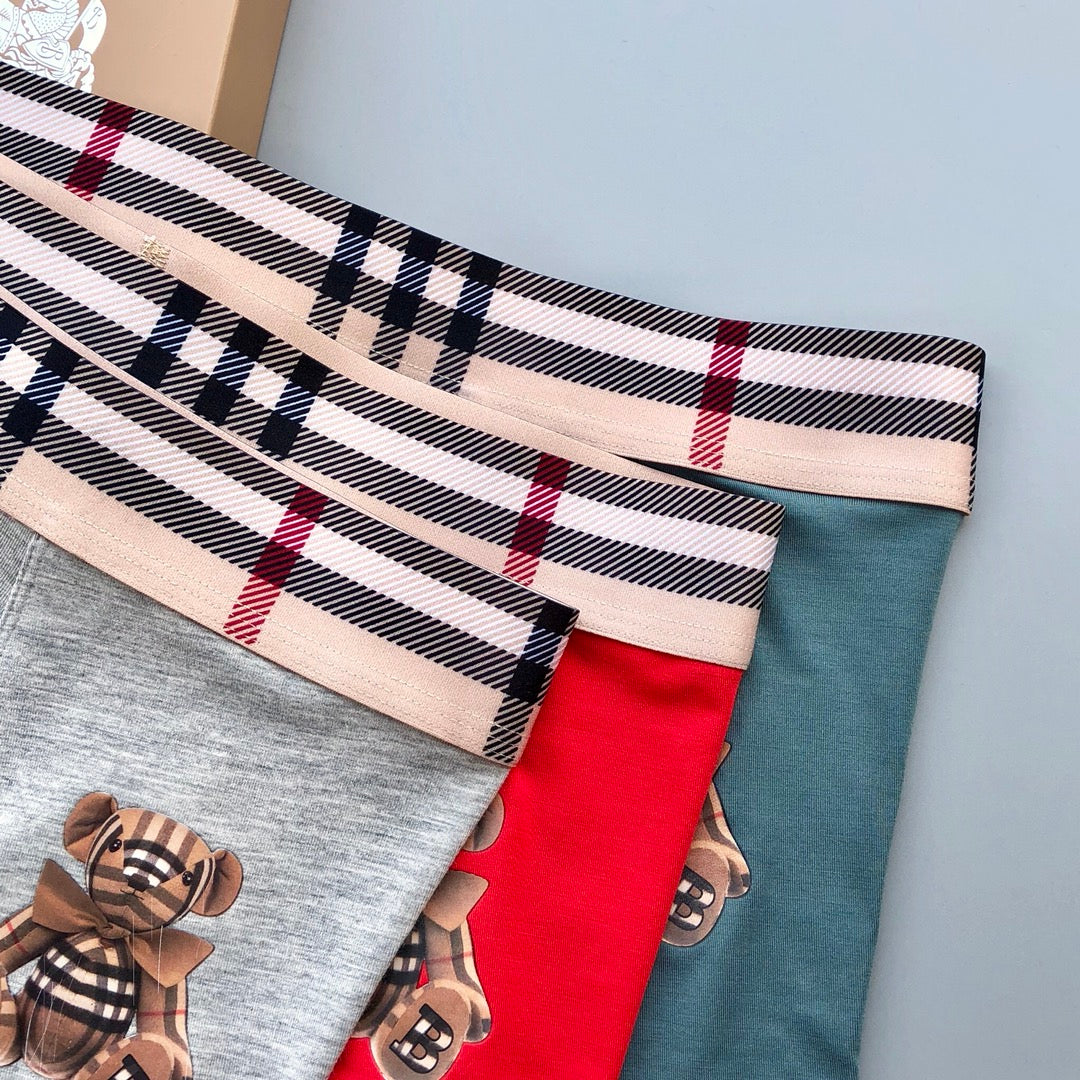 Burberry Modal Men's Boxer Briefs - 3-Piece Box