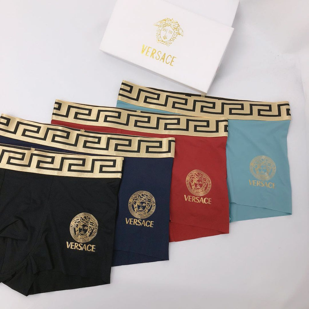 Versace Modal Blend Boxer Briefs - 3-Piece Box