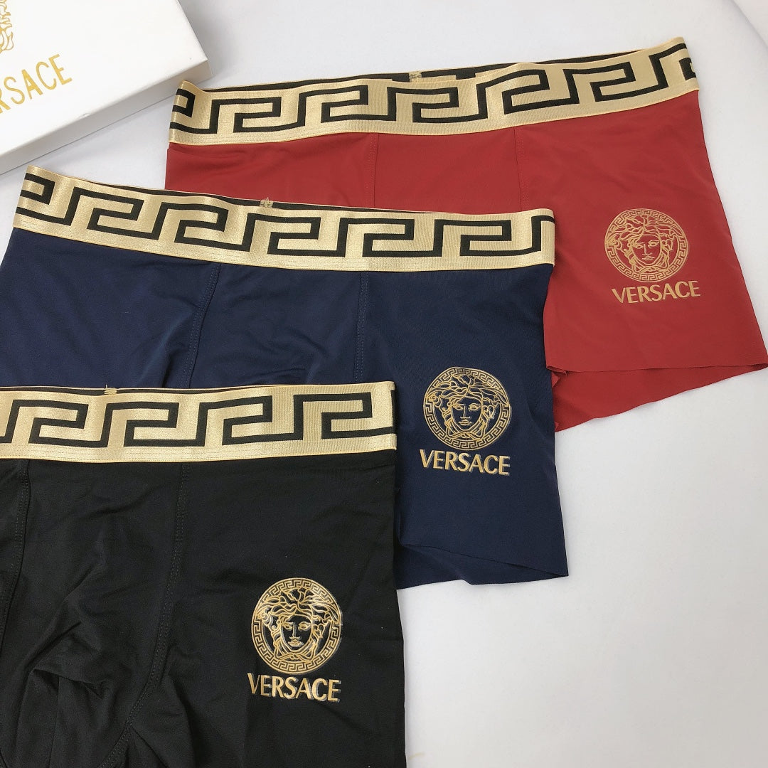 Versace Modal Blend Boxer Briefs - 3-Piece Box