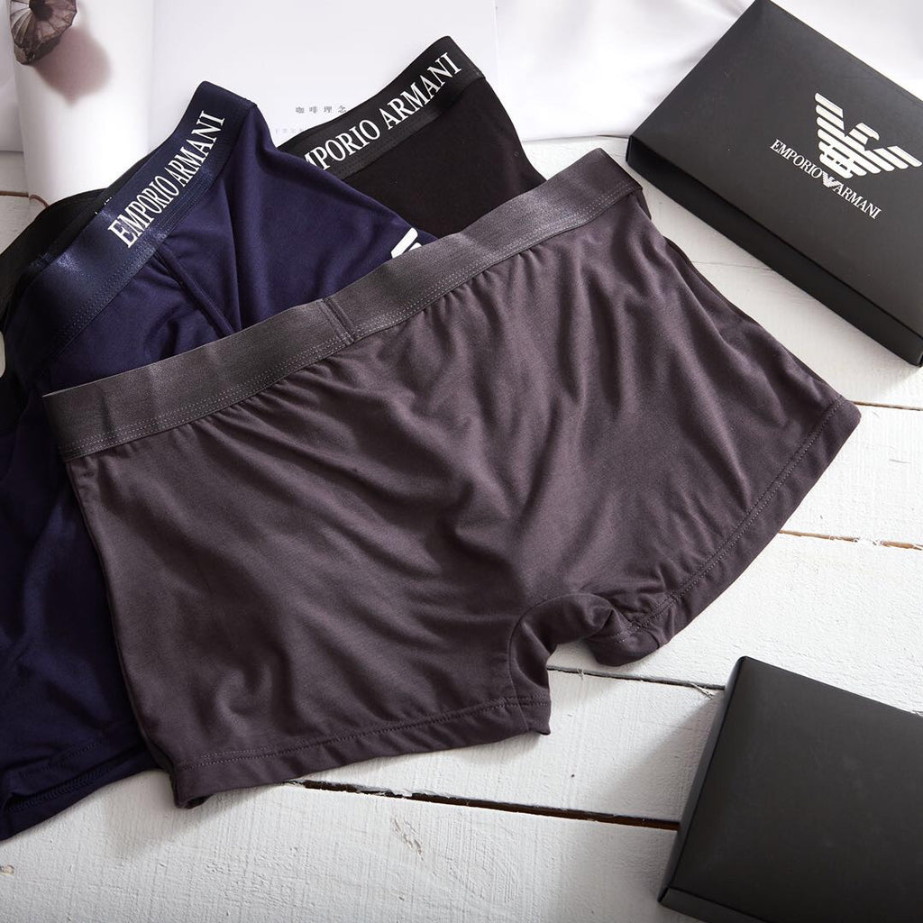 Emporio Armani Modal Men's Boxer Briefs - 3-Piece Box