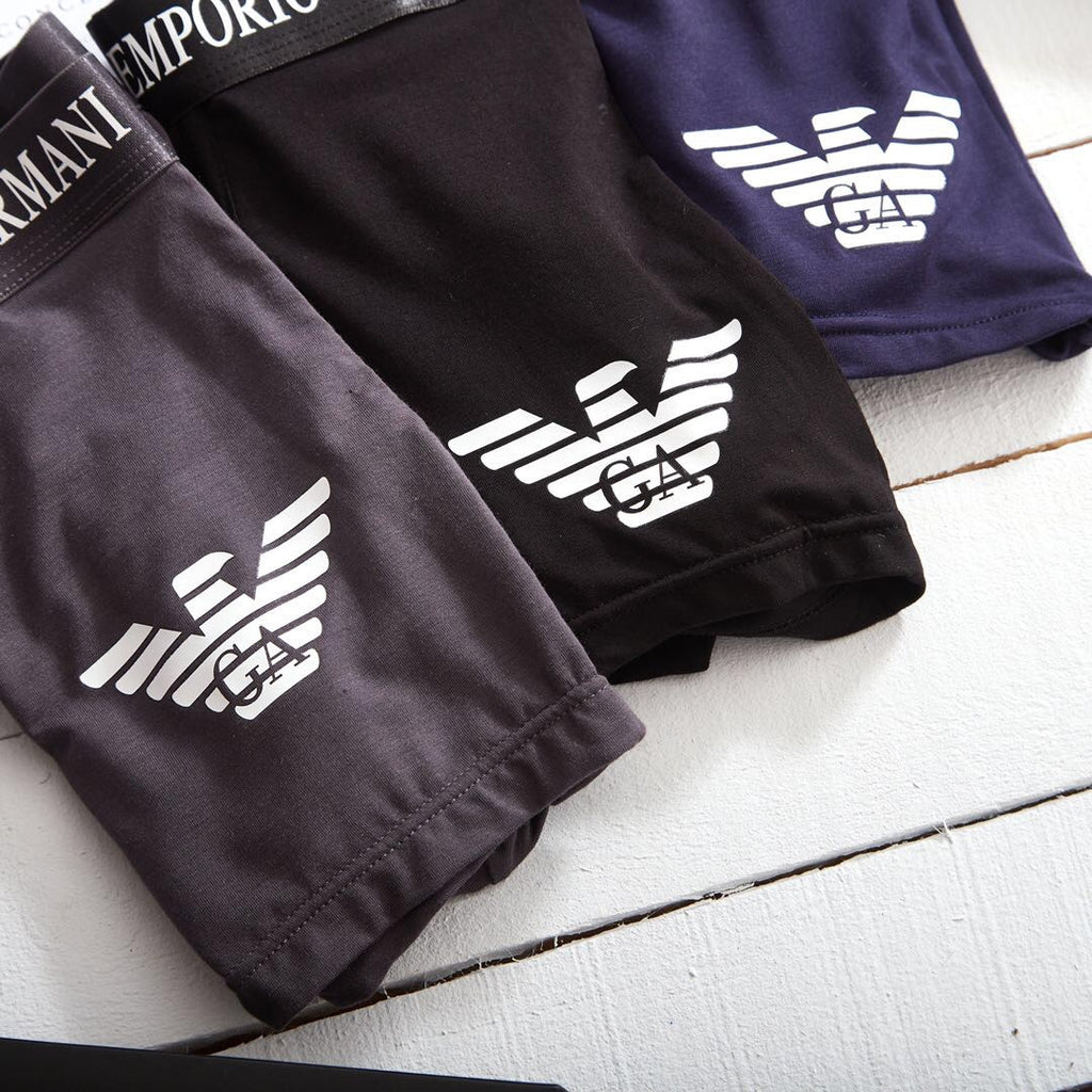 Emporio Armani Modal Men's Boxer Briefs - 3-Piece Box