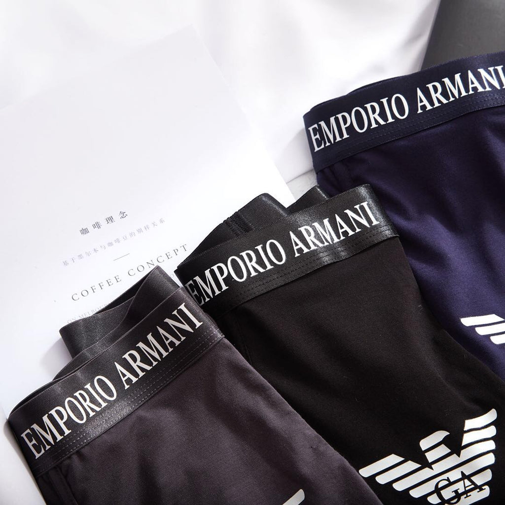 Armani Modal Men's Boxer Briefs - 3-Piece Box