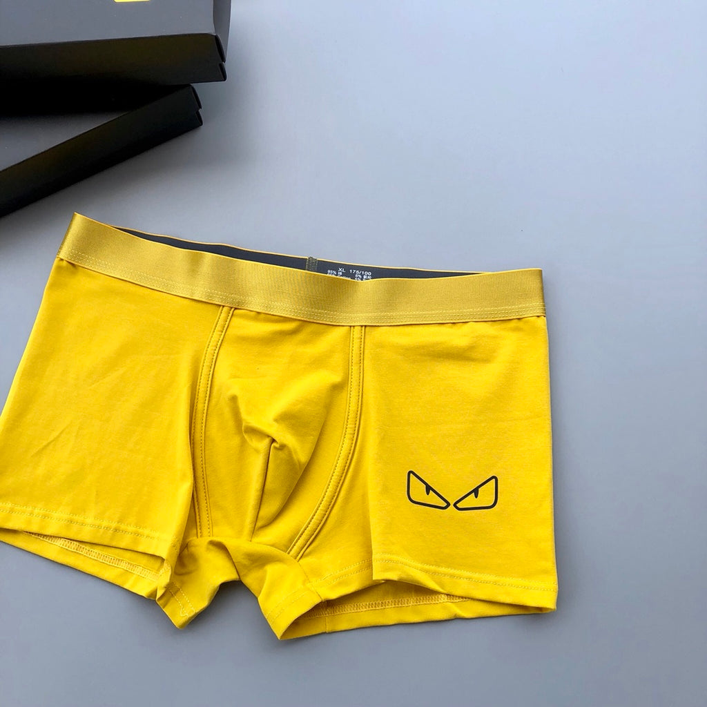 Fendi Cotton Men's Boxer Briefs - 3-Piece Box