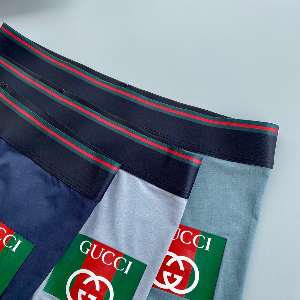 Gucci Modal Men's Boxer Briefs - 3-Piece Box