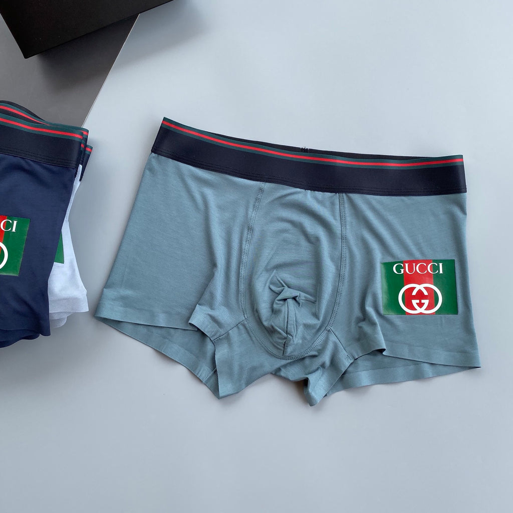 Gucci Modal Men's Boxer Briefs - 3-Piece Box