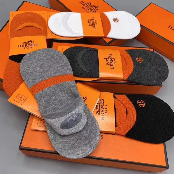 Hermes Short Socks - 5-Pair Pack