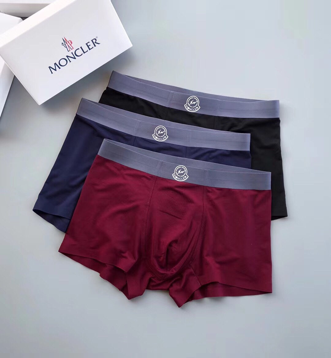 Moncler Modal Men's Boxer Briefs - 3-Piece Box