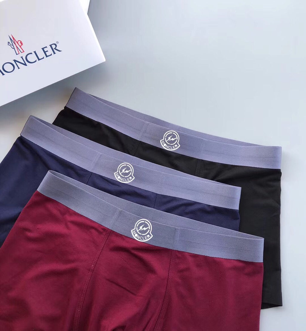 Moncler Modal Men's Boxer Briefs - 3-Piece Box