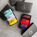 Calvin Klein Bright Mixed-Colour Boxer Briefs 3-Piece Box