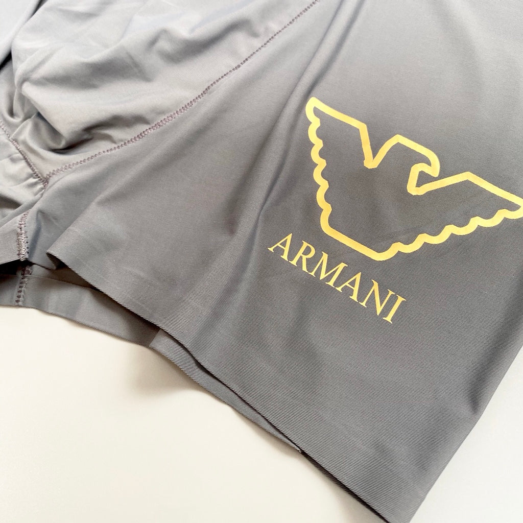 Armani Milk-Silk Men's Boxer Briefs - 3-Piece Box