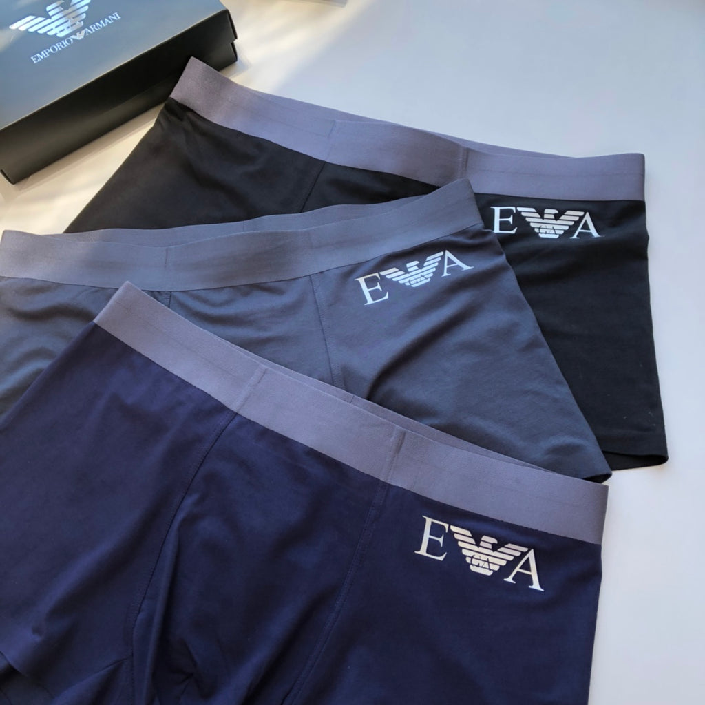 Emporio Armani Modal Men's Boxer Briefs - 3-Piece Box