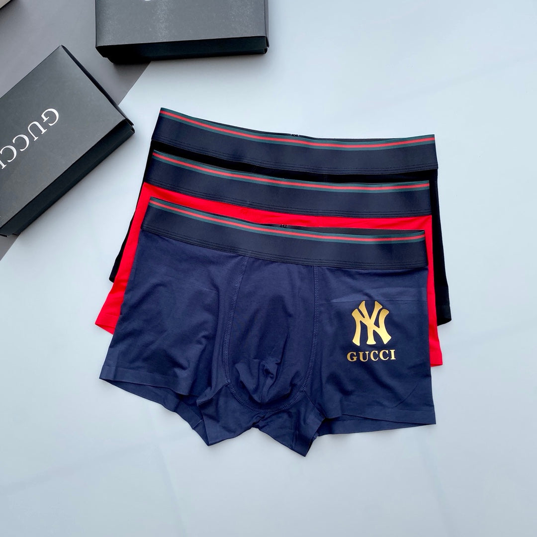 Gucci Modal Men's Boxer Briefs - 3-Piece Box