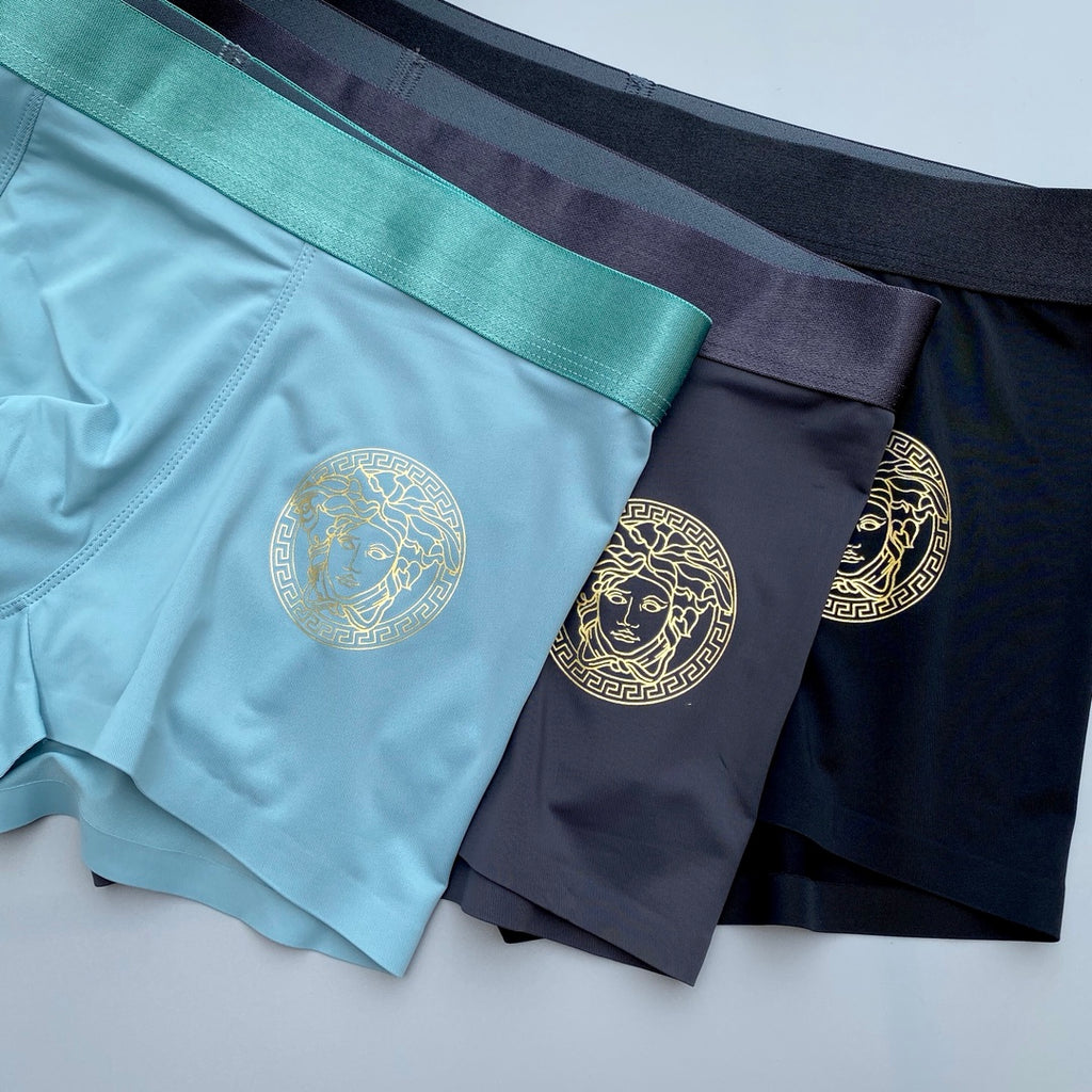 Versace Ice-Silk Men's Boxer Briefs - 3-Piece Box