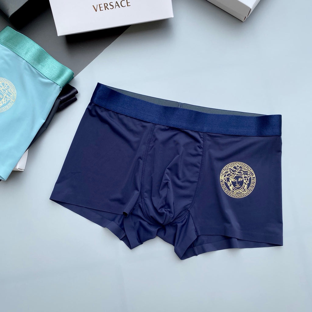 Versace Ice-Silk Men's Boxer Briefs - 3-Piece Box